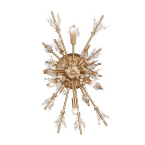 Starburst  Wall Sconce in Satin Brass by ELK Home