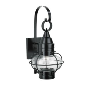 Classic Onion  Outdoor Wall Sconce in Black by ELK Home