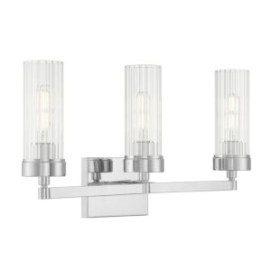 Lida  Bathroom Vanity Light in Chrome by ELK Home