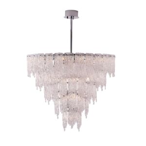 Gisel  Pendant in Polished Chrome by Kalco