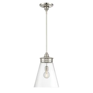 Emma  Pendant in Polished Nickel by ELK Home