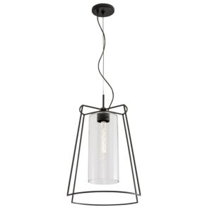 Cere  Pendant in Matte Black by ELK Home