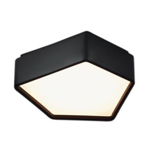 Fenway LED Flush Mount in Matte Black by ELK Home