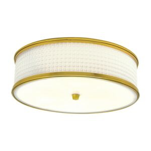 Prism  Flush Mount in Satin Brass by ELK Home