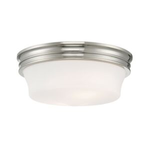 Galen  Flush Mount in Polished Nickel by ELK Home