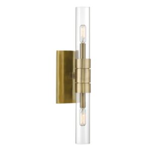 Rohe  Wall Sconce in Oxidized Brass by ELK Home