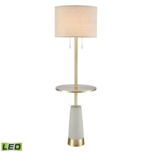 Below the Surface LED Floor Lamp in Polished Concrete by ELK Home