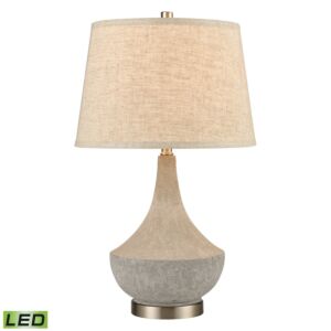 Wendover LED Table Lamp in Polished Concrete by ELK Home