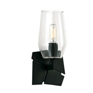 Gaia  Wall Sconce in Acid Dipped Black by ELK Home