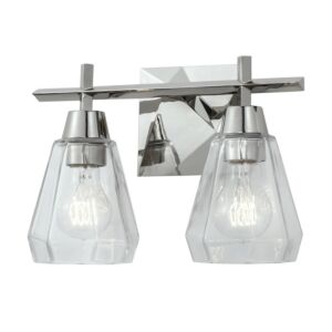 Arctic Bath Series  Bathroom Vanity Light in Polished Nickel by ELK Home