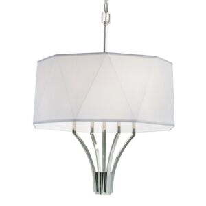 Diamond  Chandelier in Polished Nickel by ELK Home