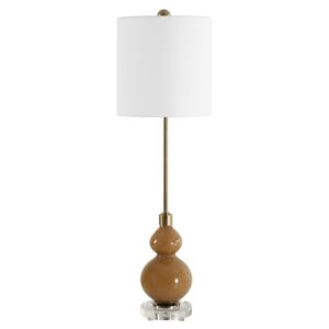 Sienna  Buffet Lamp in Brushed Antique Brass by Uttermost