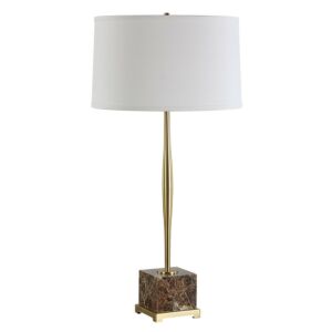 Booker  Table Lamp in Antique Brass by Uttermost