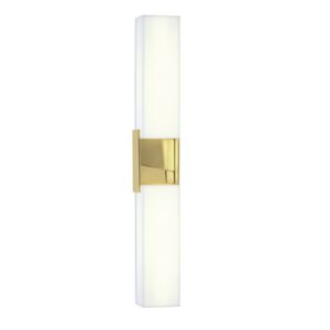 Atremis LED Bathroom Vanity Light in Satin Brass by ELK Home