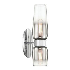 Flame  Wall Sconce in Chrome by ELK Home