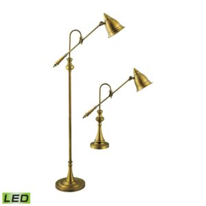 Watson LED Floor Lamp in Brass by ELK Home