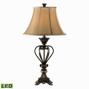 Lyon LED Table Lamp in Bronze by ELK Home