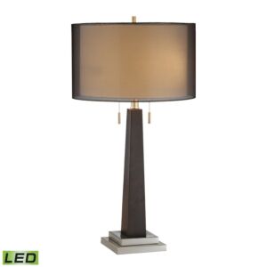 Jaycee LED Table Lamp in Black by ELK Home