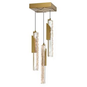 Valira LED Mini Pendant in Brass by CWI Lighting