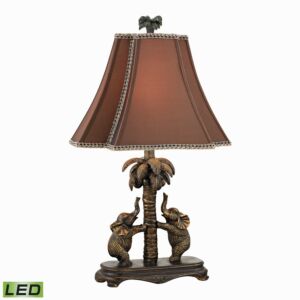 Adamslane LED Table Lamp in Bronze by ELK Home