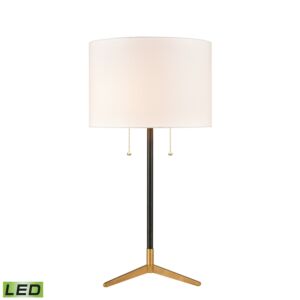 Clubhouse LED Table Lamp in Matte Black by ELK Home