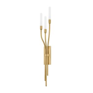 Amalthea LED Wall Sconce in Vintage Brass by Corbett Lighting