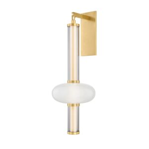 Corbin LED Wall Sconce in Vintage Brass by Corbett Lighting