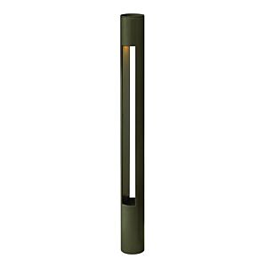 Atlantis Bollard 1-Light LED Landscape Bollard Light in Bronze