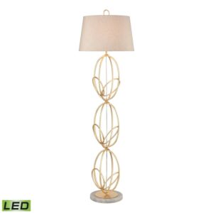 Morely LED Floor Lamp in Gold Leaf by ELK Home