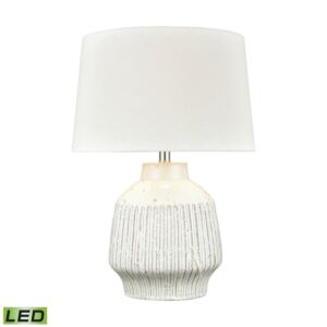 Rhoda LED Table Lamp in White by ELK Home