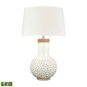 Elinor LED Table Lamp in White by ELK Home