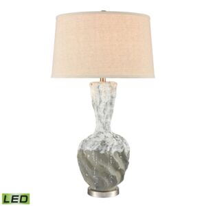 Bartlet Fields LED Table Lamp in White by ELK Home