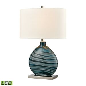 Portview LED Table Lamp in Teal by ELK Home