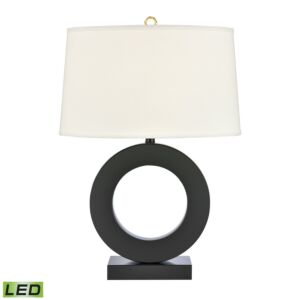 Around the Edge LED Table Lamp in Dry White by ELK Home