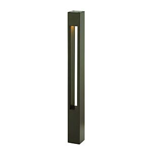 Atlantis Bollard 1-Light LED Mini Bollard Light in Bronze