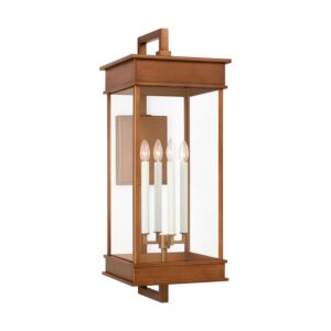 Cupertino  Wall Lantern in Natural Copper by Visual Comfort Studio