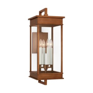 Cupertino  Wall Lantern in Natural Copper by Visual Comfort Studio