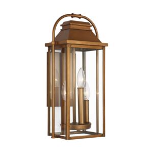 Wellsworth  Wall Lantern in Natural Copper by Visual Comfort Studio