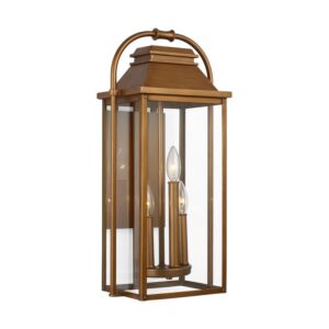 Wellsworth  Wall Lantern in Natural Copper by Visual Comfort Studio