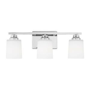 Vinton  Wall   Bathroom Bathroom Vanity Light in Chrome by Generation Lighting