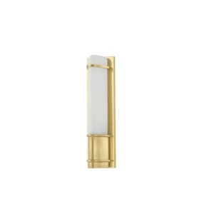 Tottenville  Wall Sconce in Aged Brass by Hudson Valley