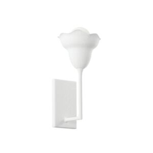 Alora  Wall Sconce in White Plaster by Hudson Valley