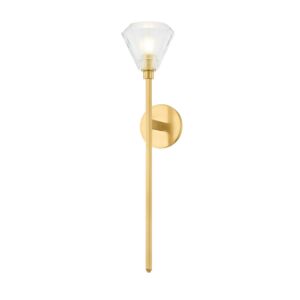 Maspeth  Wall Sconce in Aged Brass by Hudson Valley