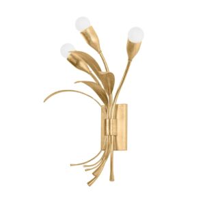 Bilston  Wall Sconce in Vintage Gold Leaf by Hudson Valley