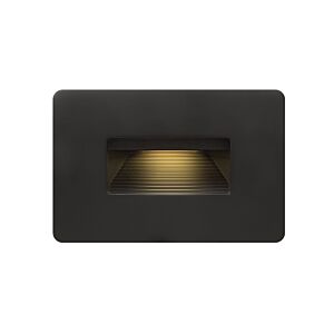 Luna LED Step 12V LED Step Light in Satin Black