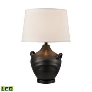 Oxford LED Table Lamp in Gloss Black by ELK Home