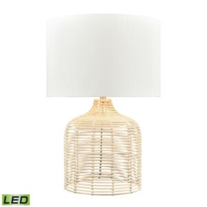 Crawford Cove LED Table Lamp in Bleached by ELK Home