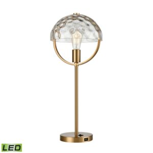 Parsons Avenue LED Table Lamp in Aged Brass by ELK Home