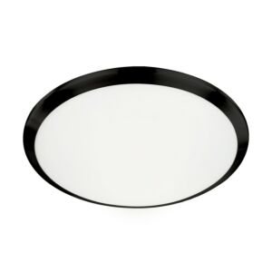 Malta LED Flush Mount in Black by Kuzco Lighting