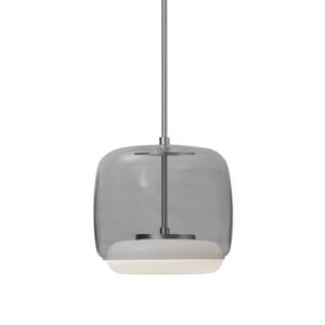 Enkel LED Pendant in Smoked Brushed Nickel by Kuzco Lighting